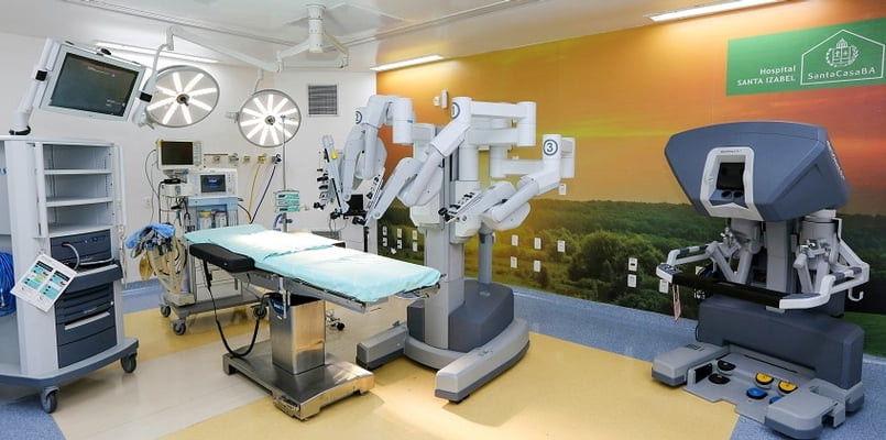Bloco Cirúrgico com ênfase em Cirurgia Robótica