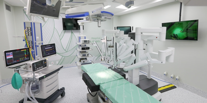 Bloco Cirúrgico com ênfase em Cirurgia Robótica