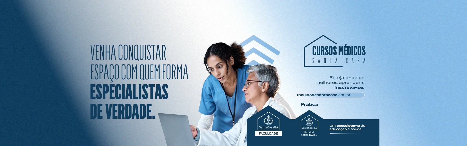 Venha conquistar espaço com quem forma especialistas de verdade