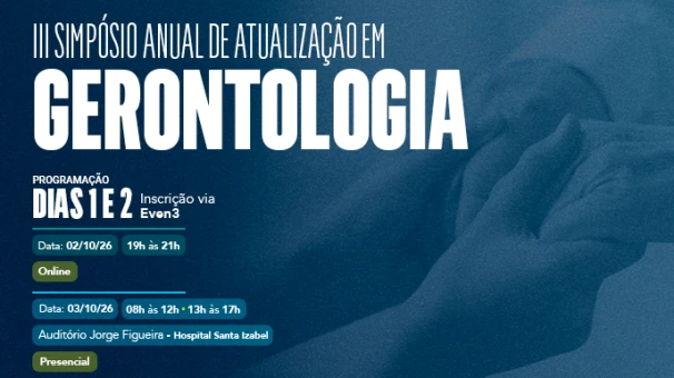 II Simpósio Anual de Atualização em Gerontologia reúne ciência, cuidado e qualidade de vida em programação híbrida