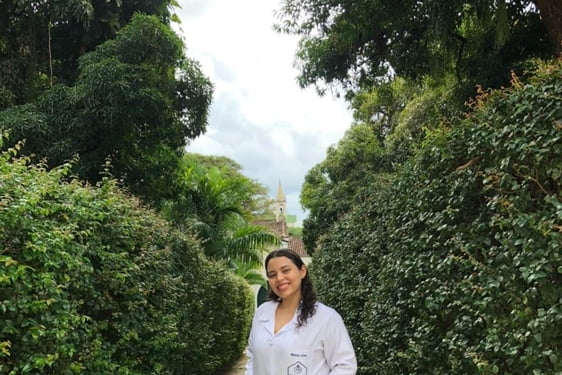 Bianca Souza, aluna de Enfermagem